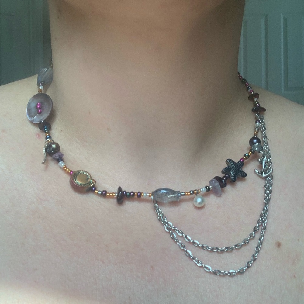 Beachcomber Charm Necklace